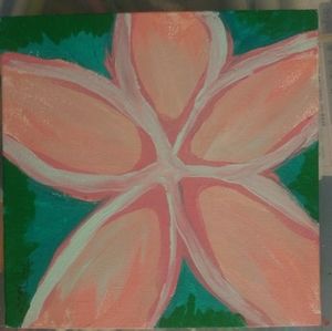 Flower painting